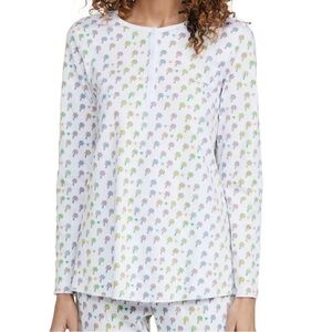 ROLLER RABBIT X Stoney Clover Lane Palm Dreams Pajama Top